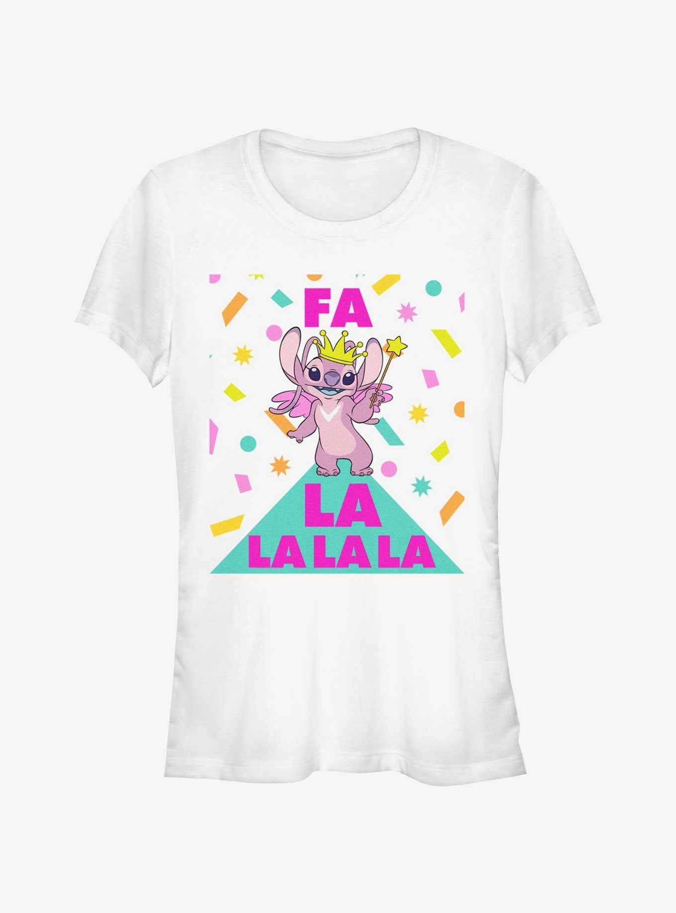 Disney Lilo Stitch Fa La La Angel Girls T-Shirt T-Shirt | Premium Graphic | Great Gift Idea