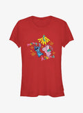 Disney Lilo Stitch Merry Kissmas Mistletoe Girls T-Shirt T-Shirt | Streetwear Vibe | Must-Have Style