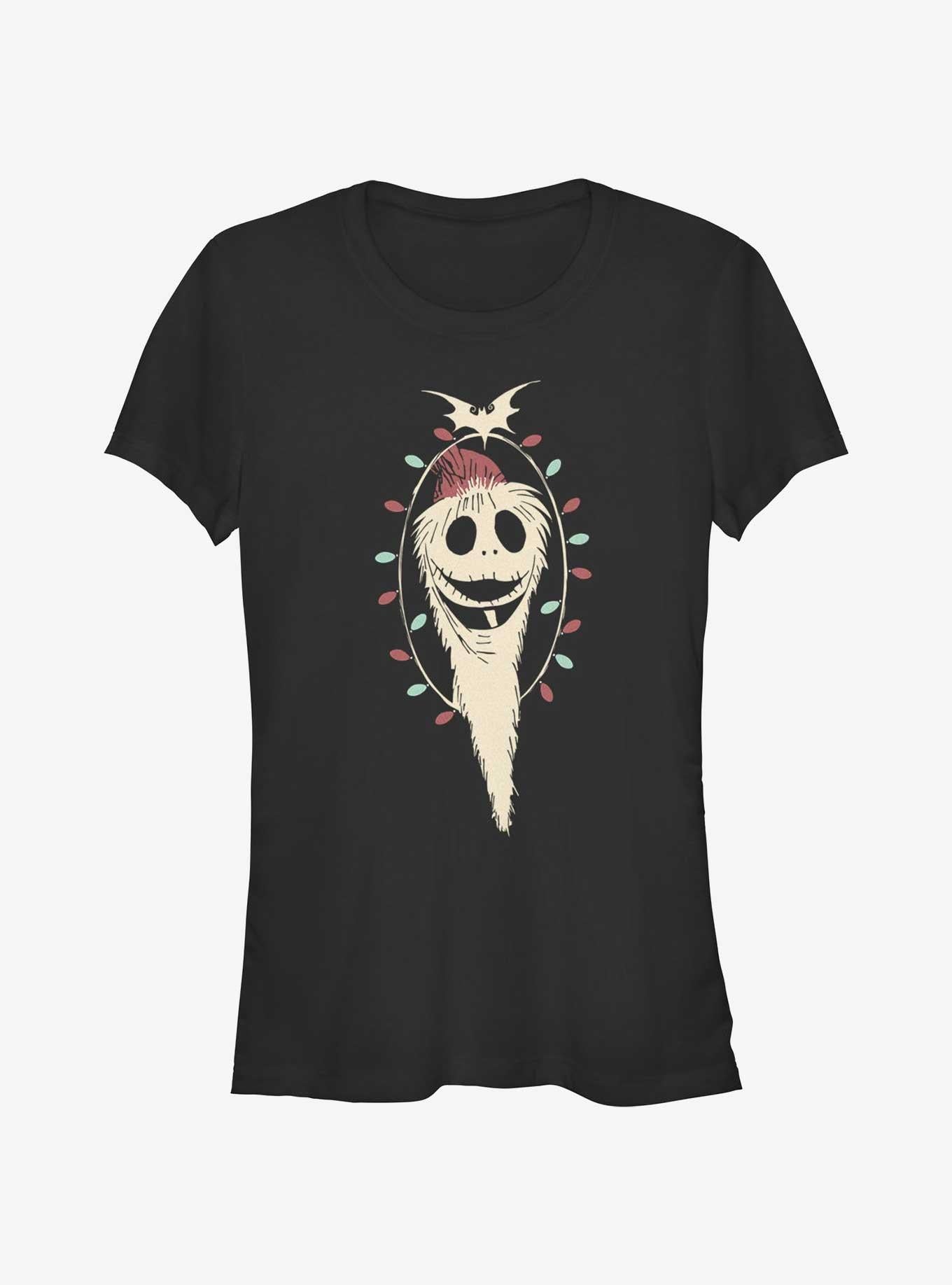 Disney The Nightmare Before Christmas Sandy Jack Lights Girls T-shirt | Trendy Graphic Tee | Casual Unisex T-shirt