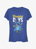 Disney Lilo Stitch Dreidel Days Girls T-Shirt T-Shirt | High-Quality Print | High Demand Item