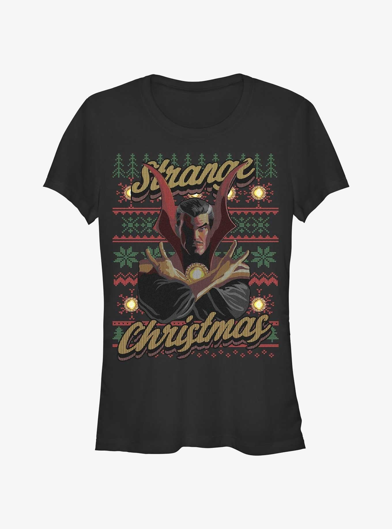 Marvel Doctor Strange Ugly Christmas Girls T-Shirt T-Shirt | High-Quality Print | Great Gift Idea