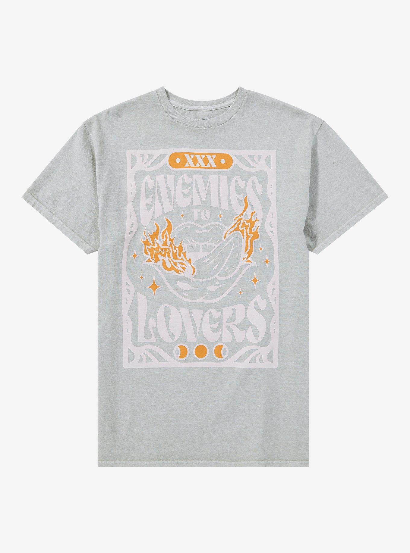 Enemies To Lovers Boyfriend Fit Girls T-Shirt T-Shirt | Exclusive Art Design | Trending Now