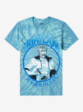 BLEACH Grimmjow TieDye Boyfriend Fit Girls TShirt Graphic Tee | Graphic Tee | Unisex Shirt | High-Quality Print