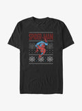 Marvel Spider-Man Ugly Christmas Big Tall T-Shirt T-Shirt | Premium Graphic | Great Gift Idea