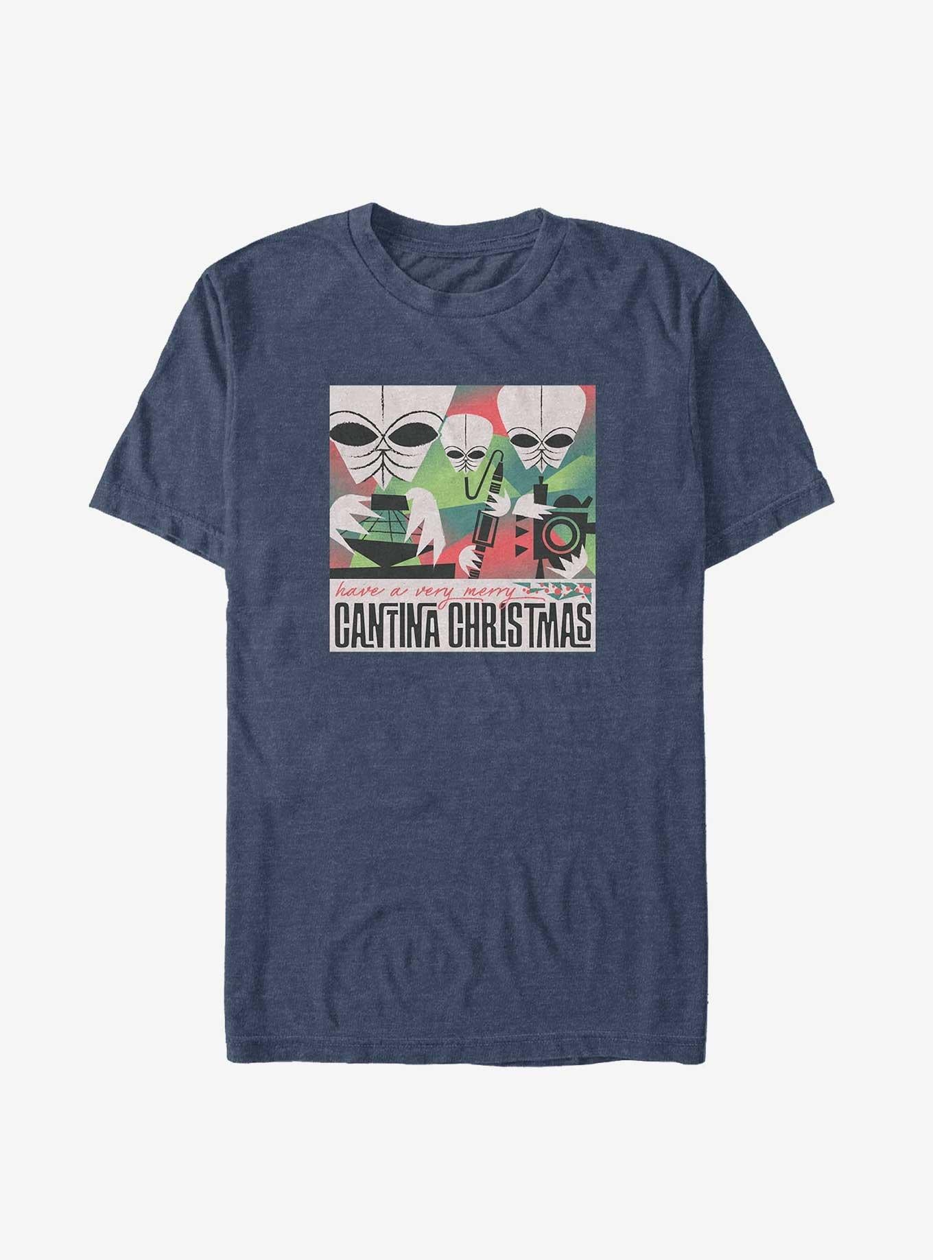 Star Wars Cantina Christmas Big Tall T-Shirt T-Shirt | Best-Selling Artwork | Must-Have Style
