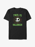 Disney The Nightmare Before Christmas Jack Skellington This Is Halloween Big & Tall T-shirt | Trendy Graphic Tee | Casual Unisex T-shirt