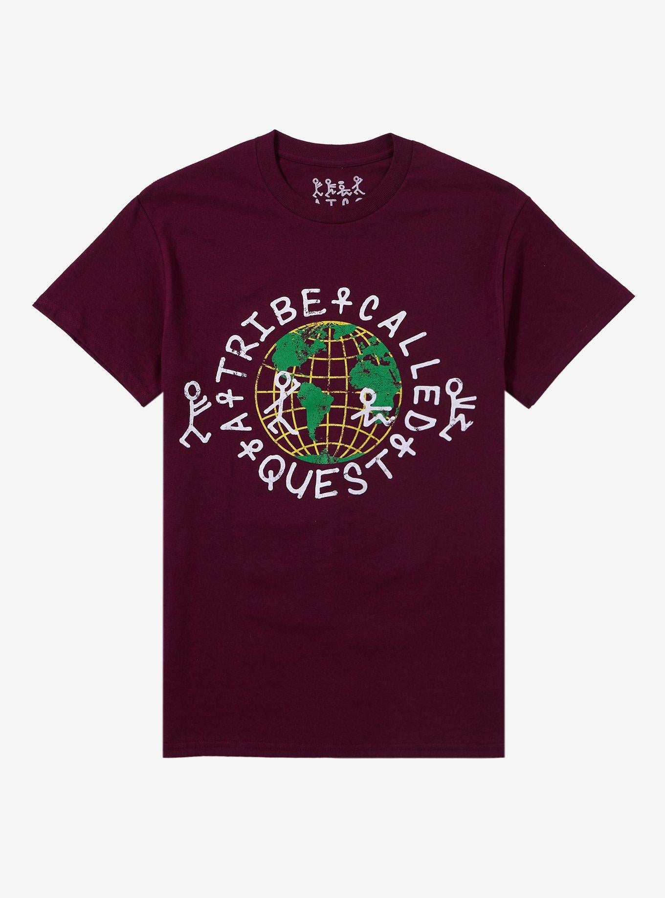 A Tribe Called Quest Globe Boyfriend Fit Girls T-Shirt | Premium Unisex T-Shirt, Trending Graphic Tee