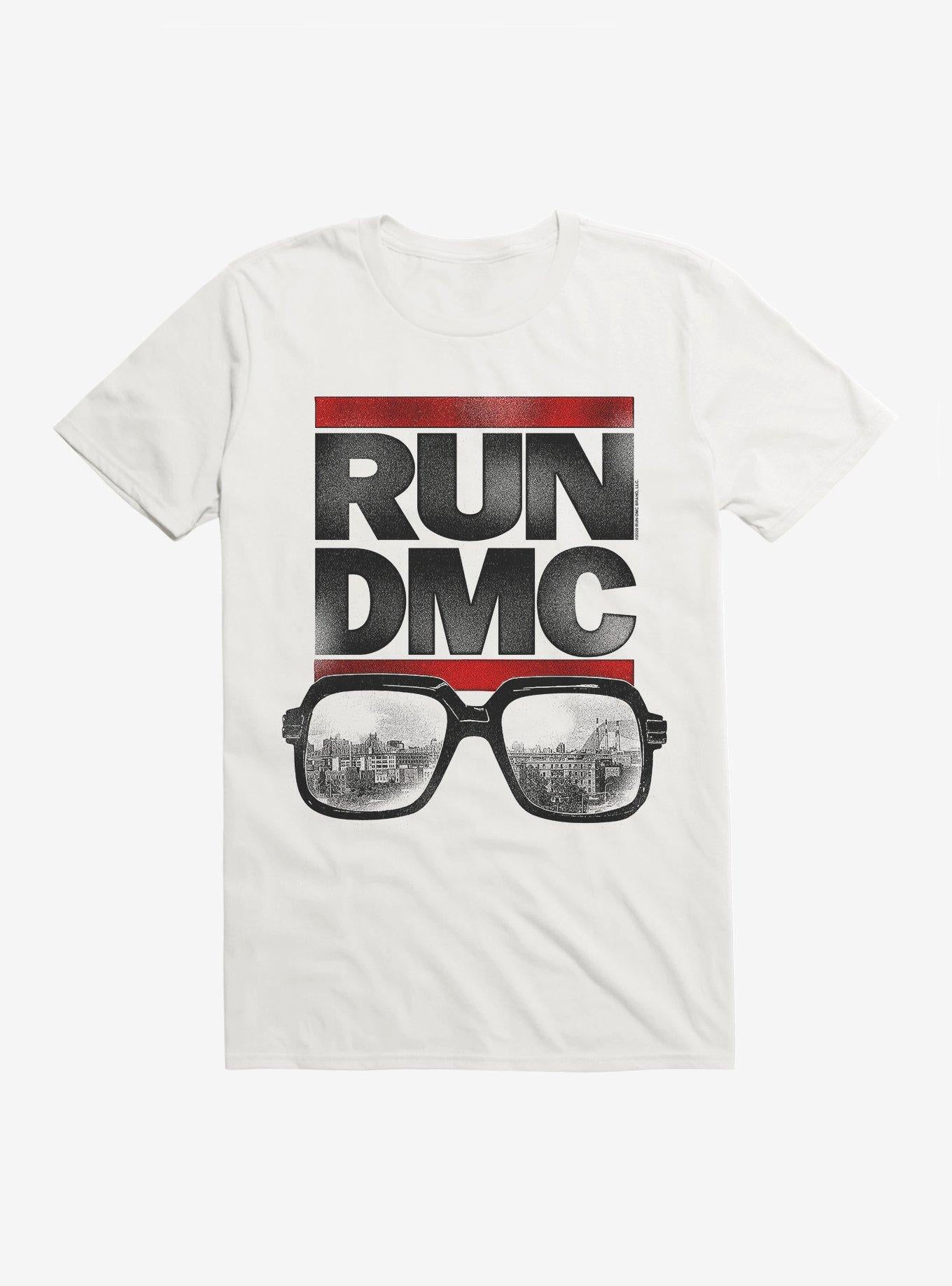 Run DMC New York Cityscape Glasses T-Shirt T-Shirt | Exclusive Edition | Trending Now
