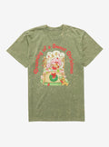 Strawberry Shortcake Dreaming Of A Sweet Christmas Mineral Wash T-Shirt T-Shirt | High-Quality Print | Top Pick For Fans