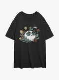 The Nightmare Before Christmas Death Valley Jack Girls Oversized T-Shirt