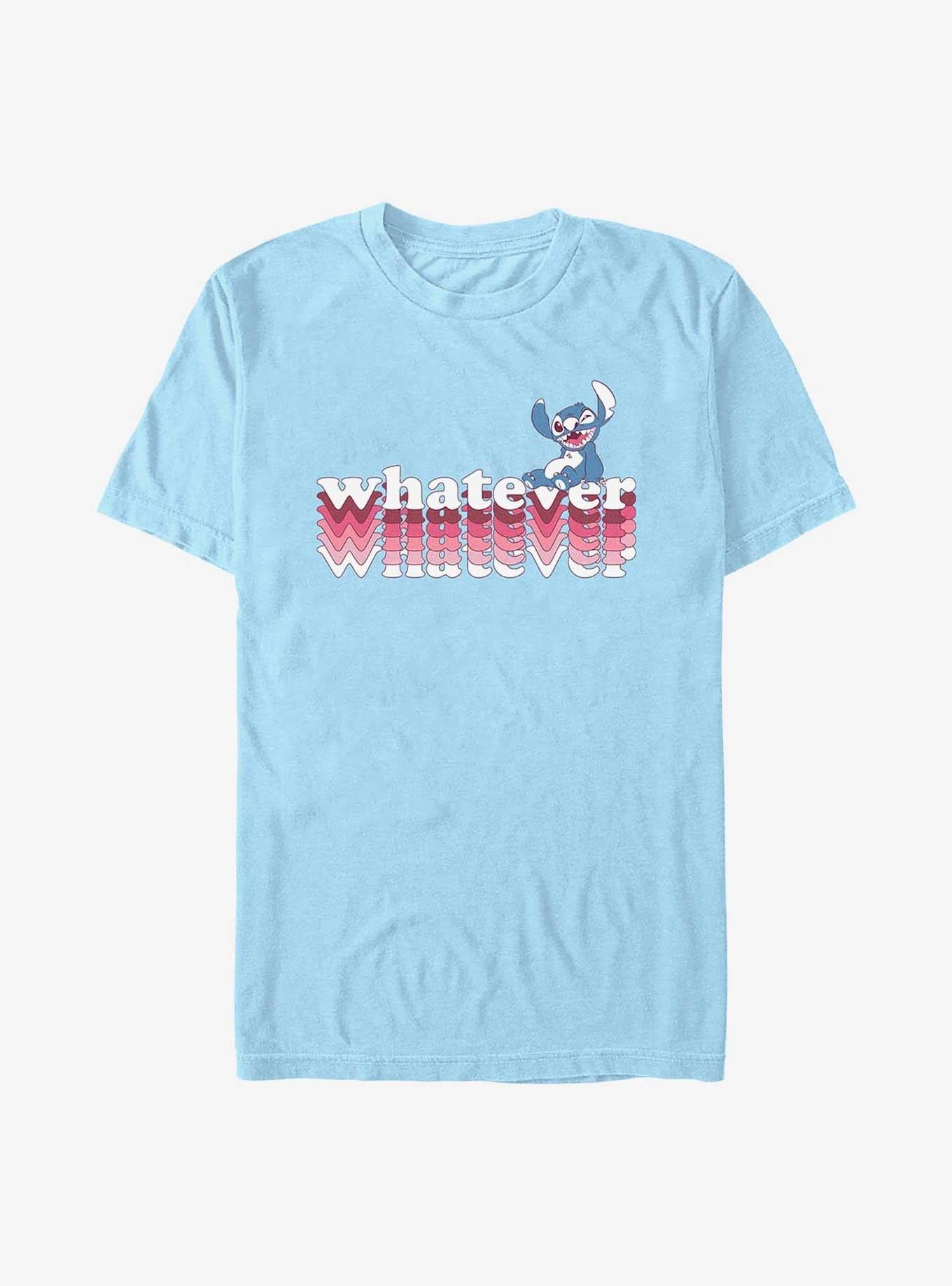 Disney Lilo Stitch Whatever Stitch T-Shirt T-Shirt | Bold Graphic Edition | Great Gift Idea