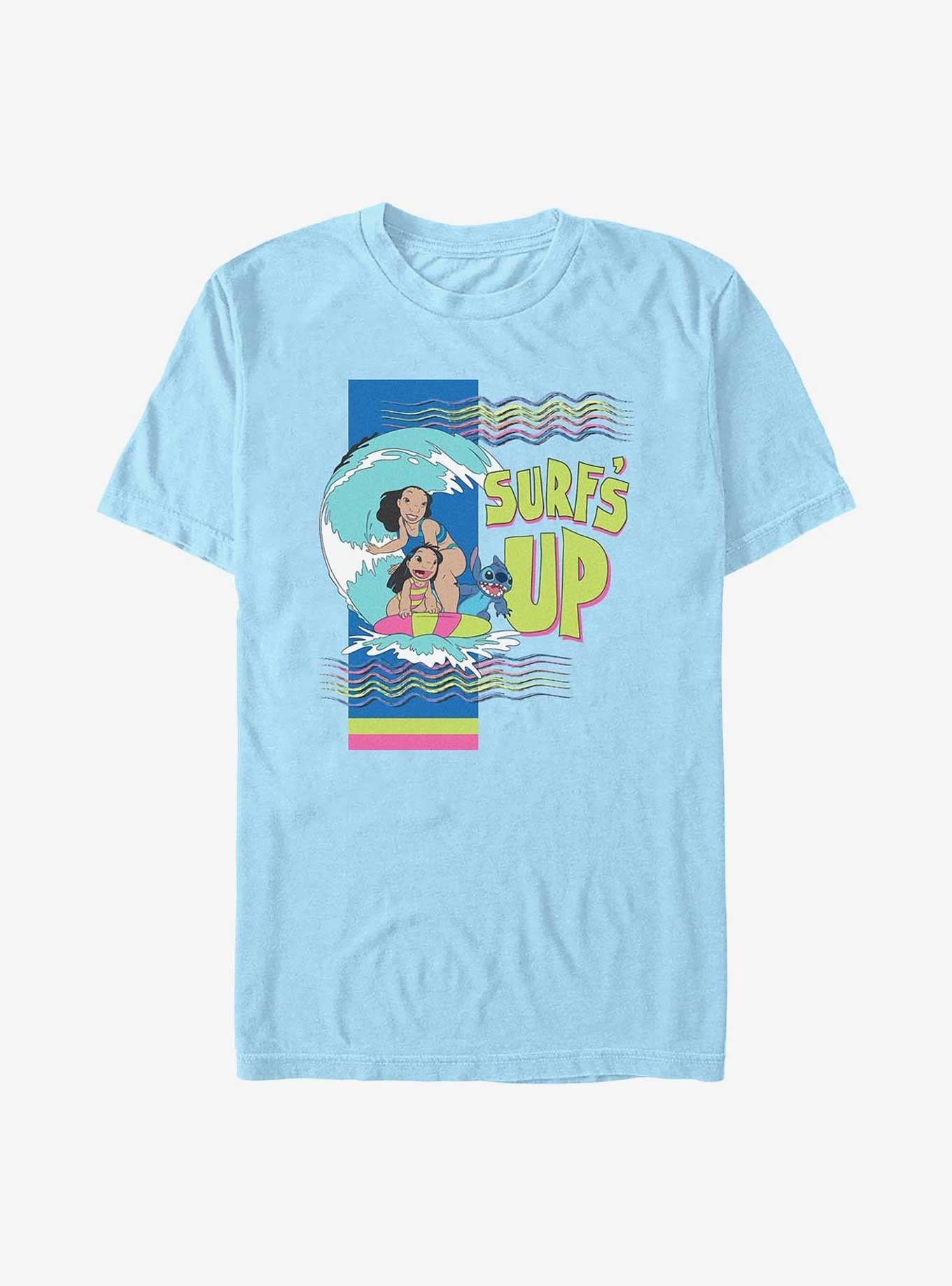 Disney Lilo Stitch Family Surf's Up T-Shirt T-Shirt | Premium Graphic | Perfect For Daily Wear