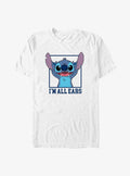 Disney Lilo Stitch All Ears Stitch T-Shirt T-Shirt | Vintage Graphic Vibe | Perfect For Daily Wear