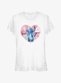 Disney Lilo Stitch Love You Stitch Girls T-Shirt T-Shirt | Fan Favorite Style | High Demand Item
