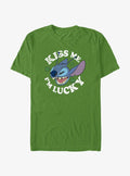 Disney Lilo Stitch Kiss Me I'm Lucky T-Shirt T-Shirt | Premium Graphic | Top Pick For Fans