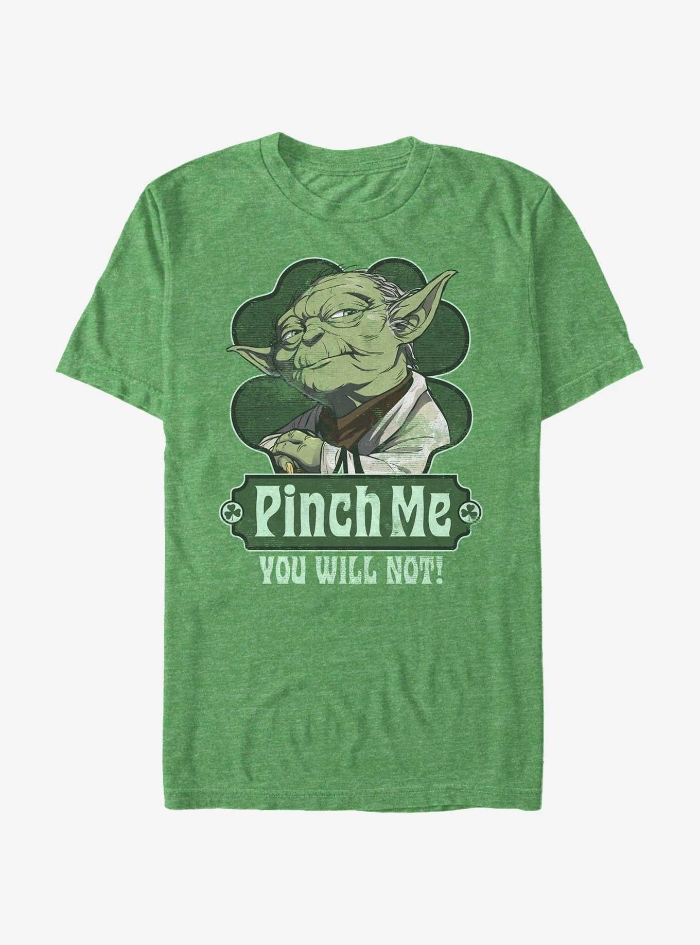 Star Wars Yoda Pinch Me You Will Not T-Shirt | Premium Unisex T-Shirt, Trending Graphic Tee