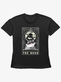 The Nightmare Before Christmas Oogie Boogie The Moon Tarot Card Girls Straight Fit T-Shirt T-Shirt | High-Quality Print | Must-Have Style