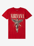 Nirvana In Utero Red Boyfriend Fit Girls TShirt Graphic Tee | Graphic Tee | Unisex Shirt | Soft Comfortable Wear