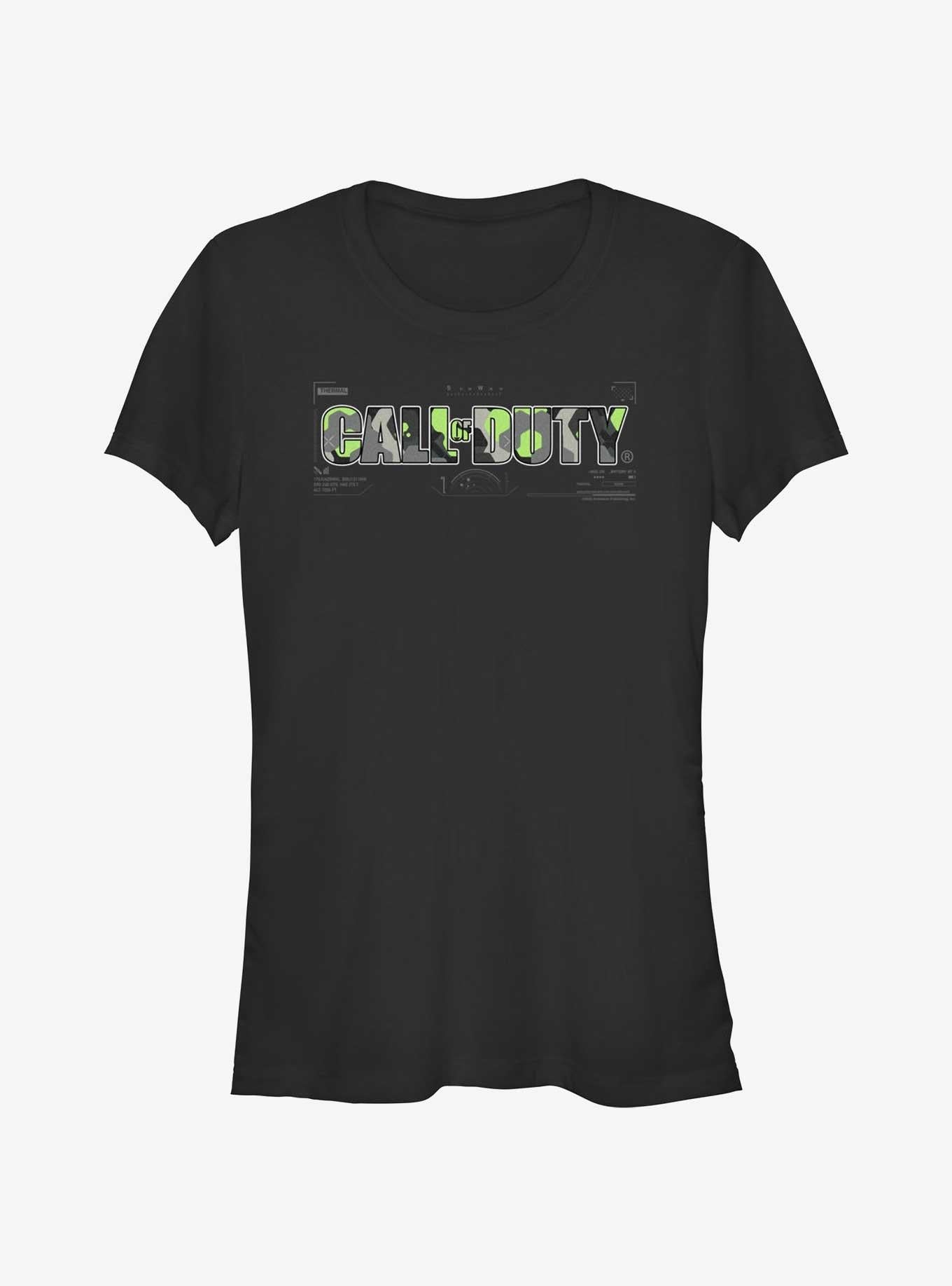 Call of Duty Camo Logo Girls T-Shirt