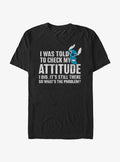 Disney Lilo Stitch Attitude Check T-Shirt T-Shirt | Best-Selling Design | Perfect For Daily Wear