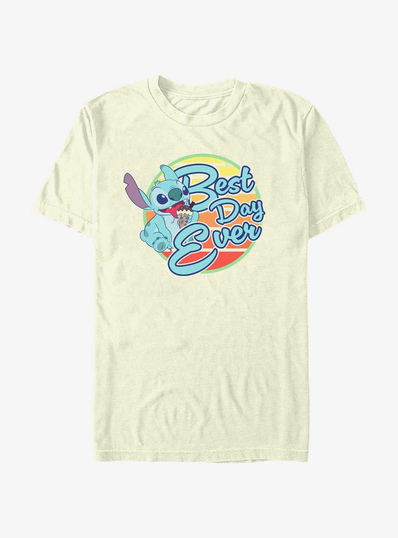 Disney Lilo Stitch Best Day Ever T-Shirt T-Shirt | Vintage Graphic Vibe | High Demand Item