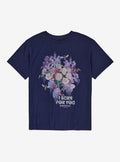 Bridgerton I Burn For You Flowers Boyfriend Fit Girls T-Shirt T-Shirt | Best-Selling Design | Great Gift Idea