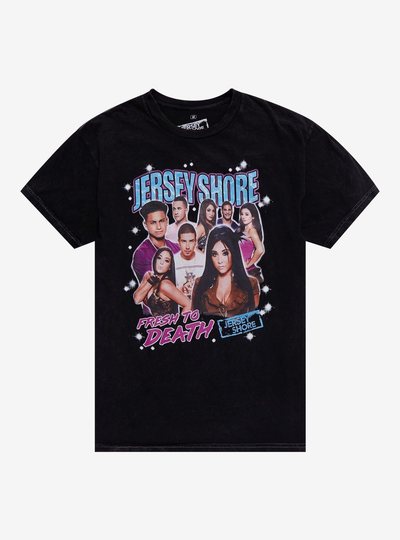 Jersey Shore Fresh To Death Collage TShirt Graphic Tee | Graphic Tee | Unisex Shirt | Top Trending Fashion