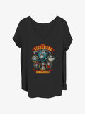 The Nightmare Before Christmas Fillmore Nightmare Girls T-Shirt Plus Size T-Shirt | Trending Design | Top Pick For Fans