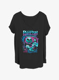 The Nightmare Before Christmas Pumpkin King World Tour Girls T-Shirt Plus Size T-Shirt | Aesthetic Graphic | Great Gift Idea
