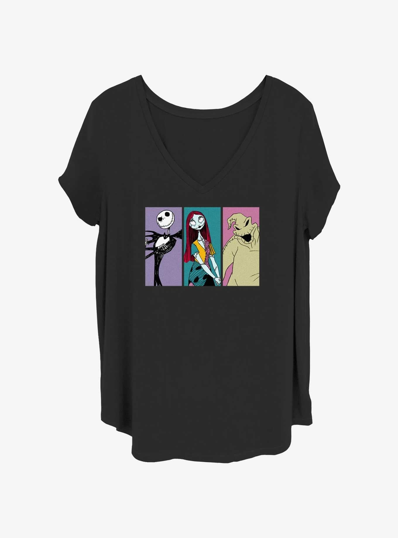 The Nightmare Before Christmas Jack Sally Oogie Boxes Girls T-Shirt Plus Size T-Shirt | High-Quality Print | High Demand Item