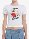Nanalan' Mona Russell Spray Paint Ringer Girls Baby T-Shirt | Premium Unisex T-Shirt, Trending Graphic Tee