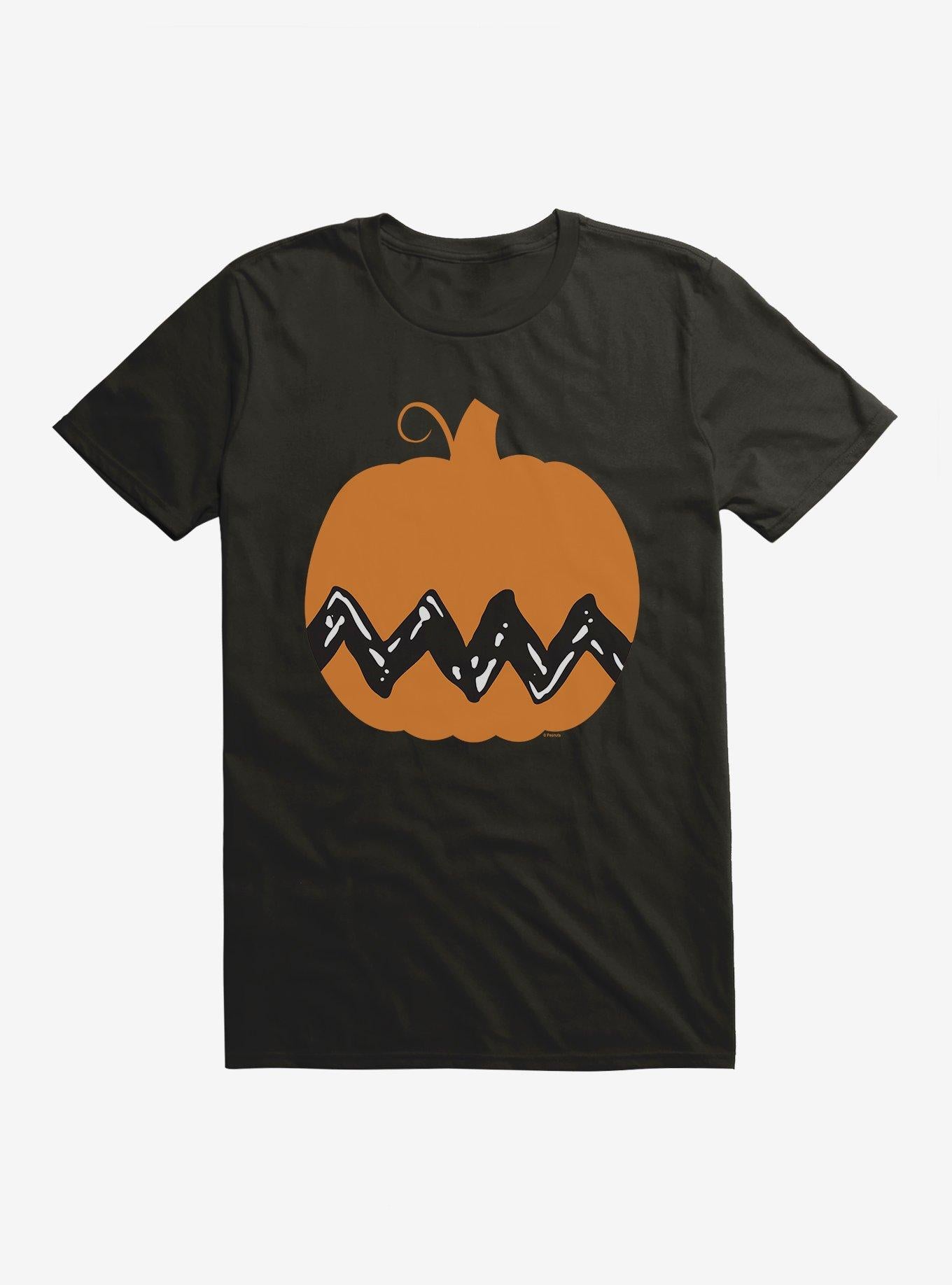 Peanuts Charlie Brown Pumpkin T-Shirt T-Shirt | Viral Style | Must-Have Style