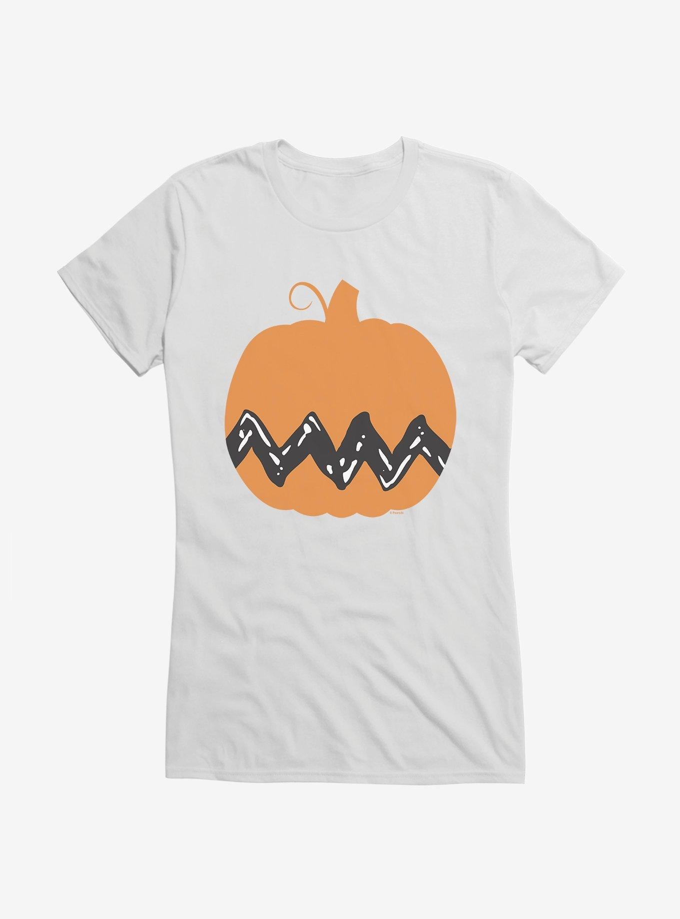 Peanuts Charlie Brown Pumpkin Girls T-Shirt T-Shirt | High-Quality Print | Great Gift Idea