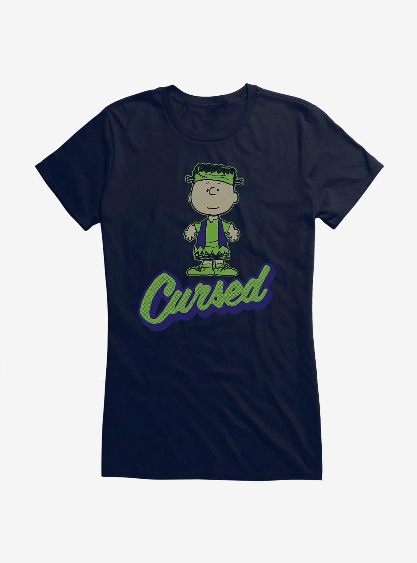Peanuts Charlie Brown Cursed Girls T-Shirt T-Shirt | Aesthetic Graphic | Great Gift Idea