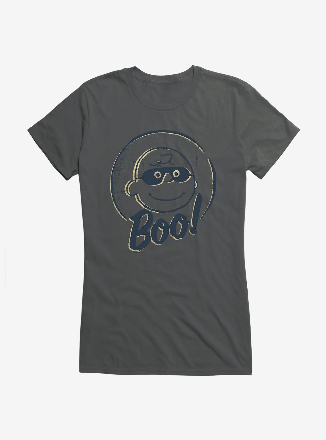 Peanuts Boo Charlie Brown Girls T-Shirt T-Shirt | Aesthetic Graphic | Perfect For Daily Wear