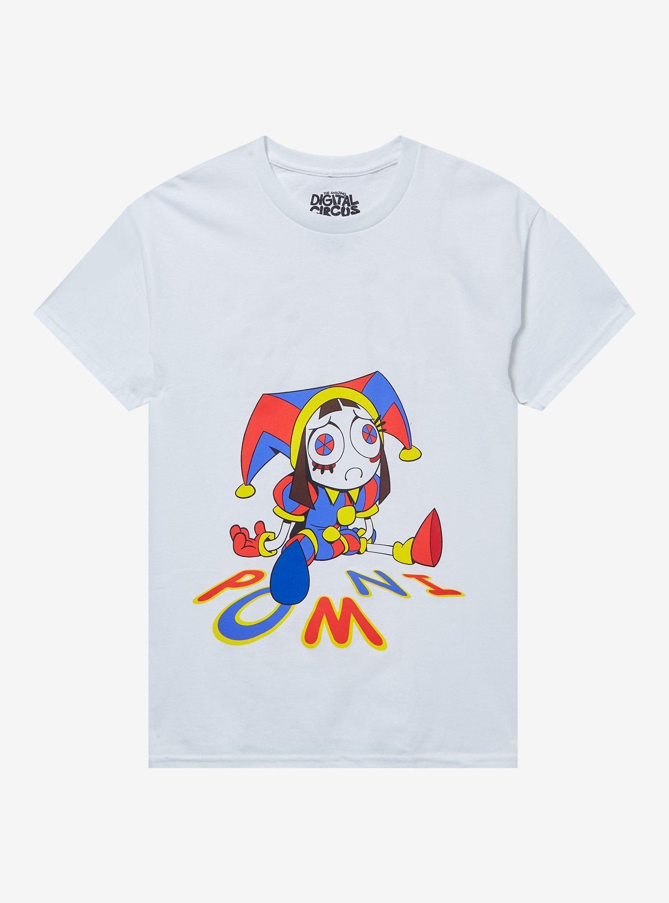 The Amazing Digital Circus Pomni GlowInTheDark TShirt Graphic Tee | Graphic Tee | Unisex Shirt | Soft Comfortable Wear