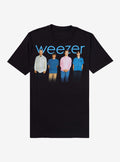 Weezer Blue Album Band Photo T Shirt