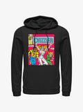 Marvel Dazzler Power Man and Iron Fist Comic Cover Hoodie