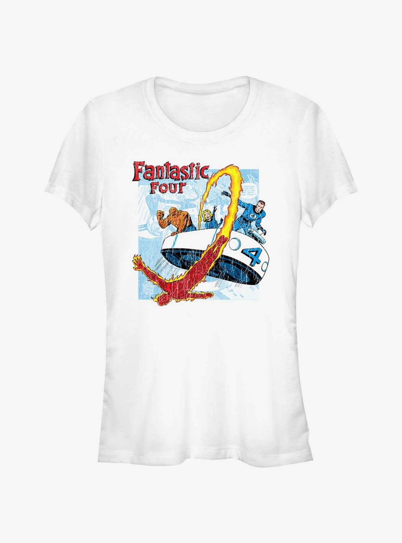 Marvel Fantastic Four Comic Four Girls T-Shirt