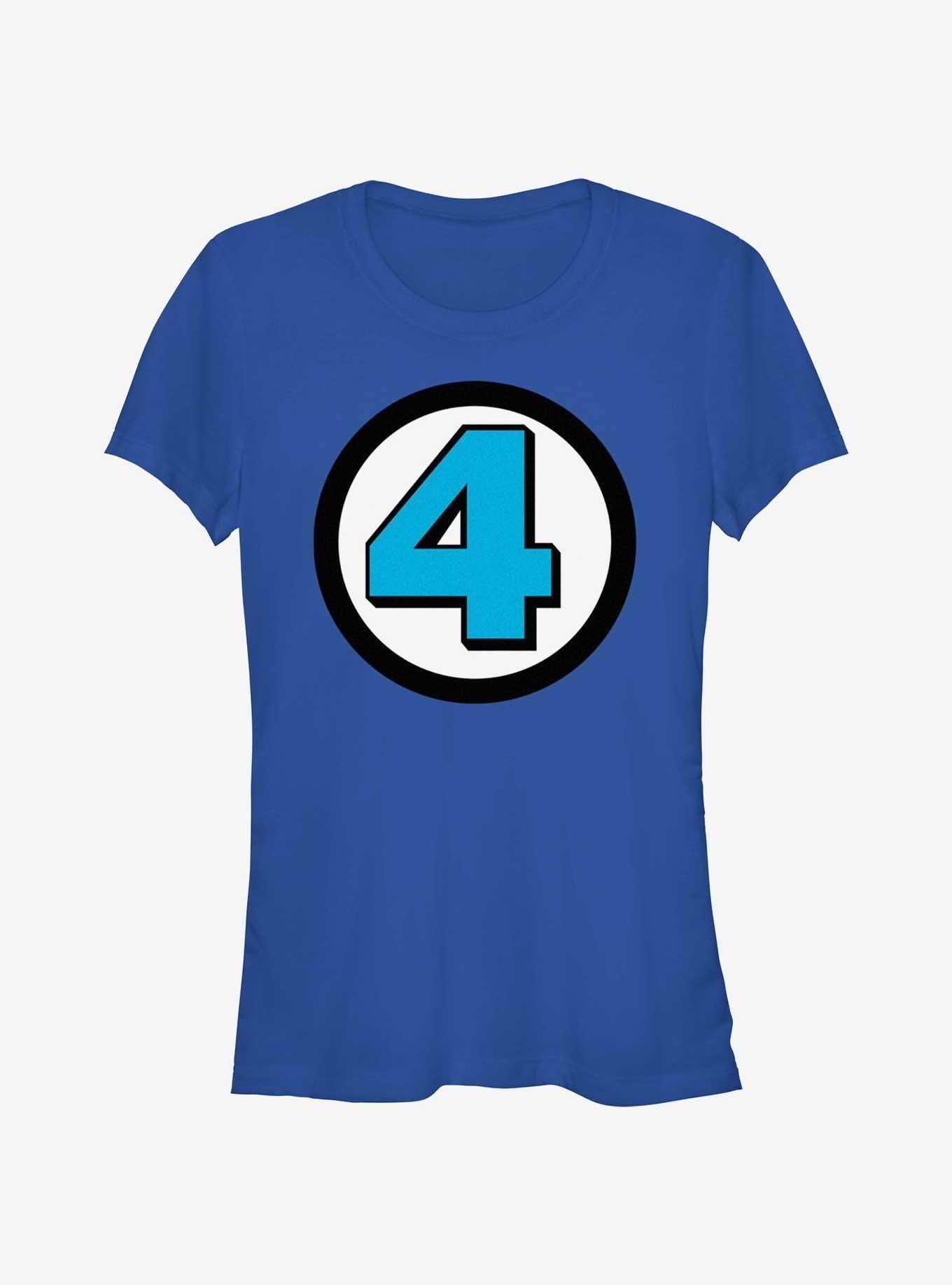 Marvel Fantastic Four Logo Girls T-Shirt T-Shirt | Streetwear Vibe | High Demand Item