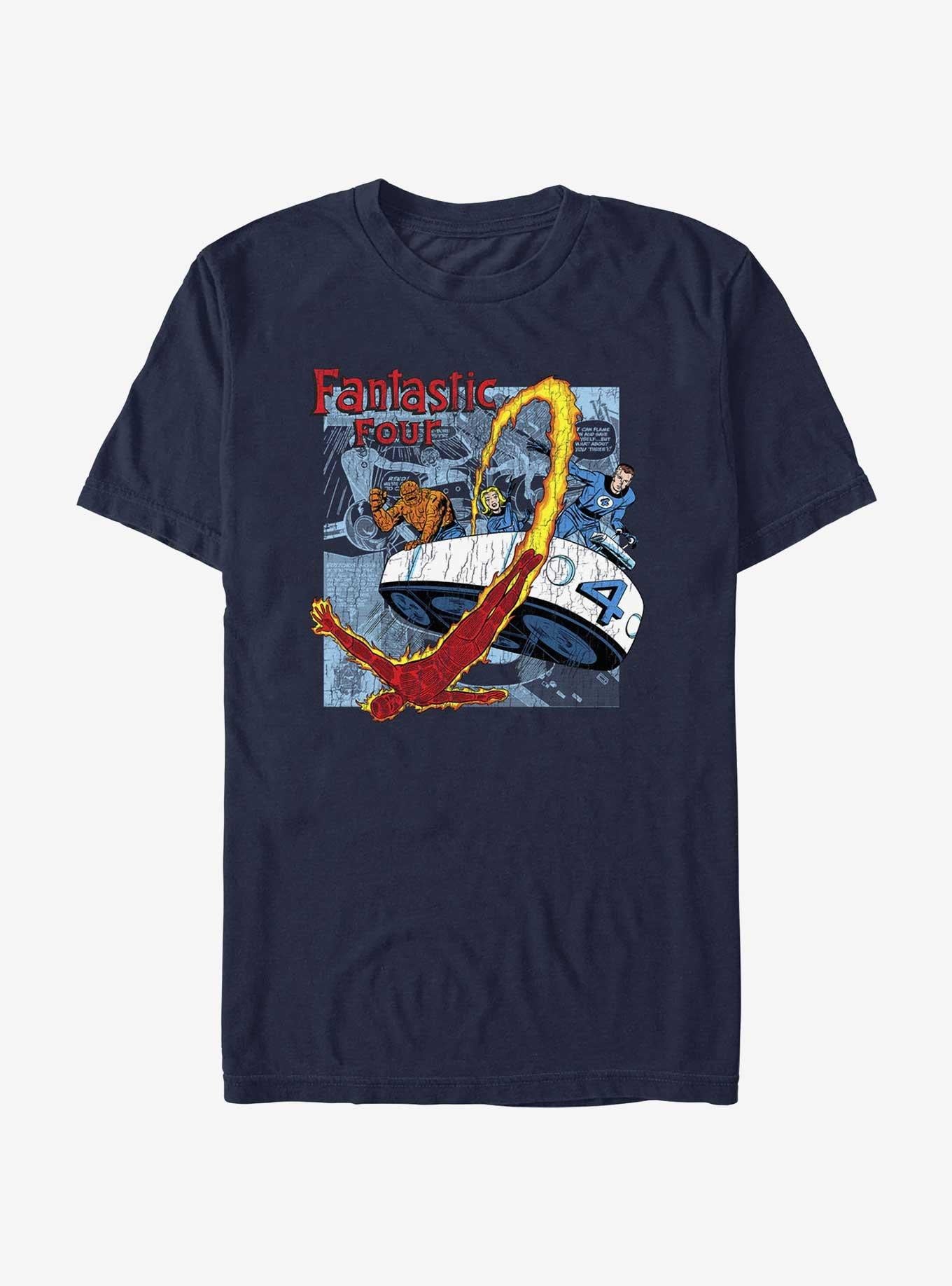 Marvel Fantastic Four Comic Four T-Shirt