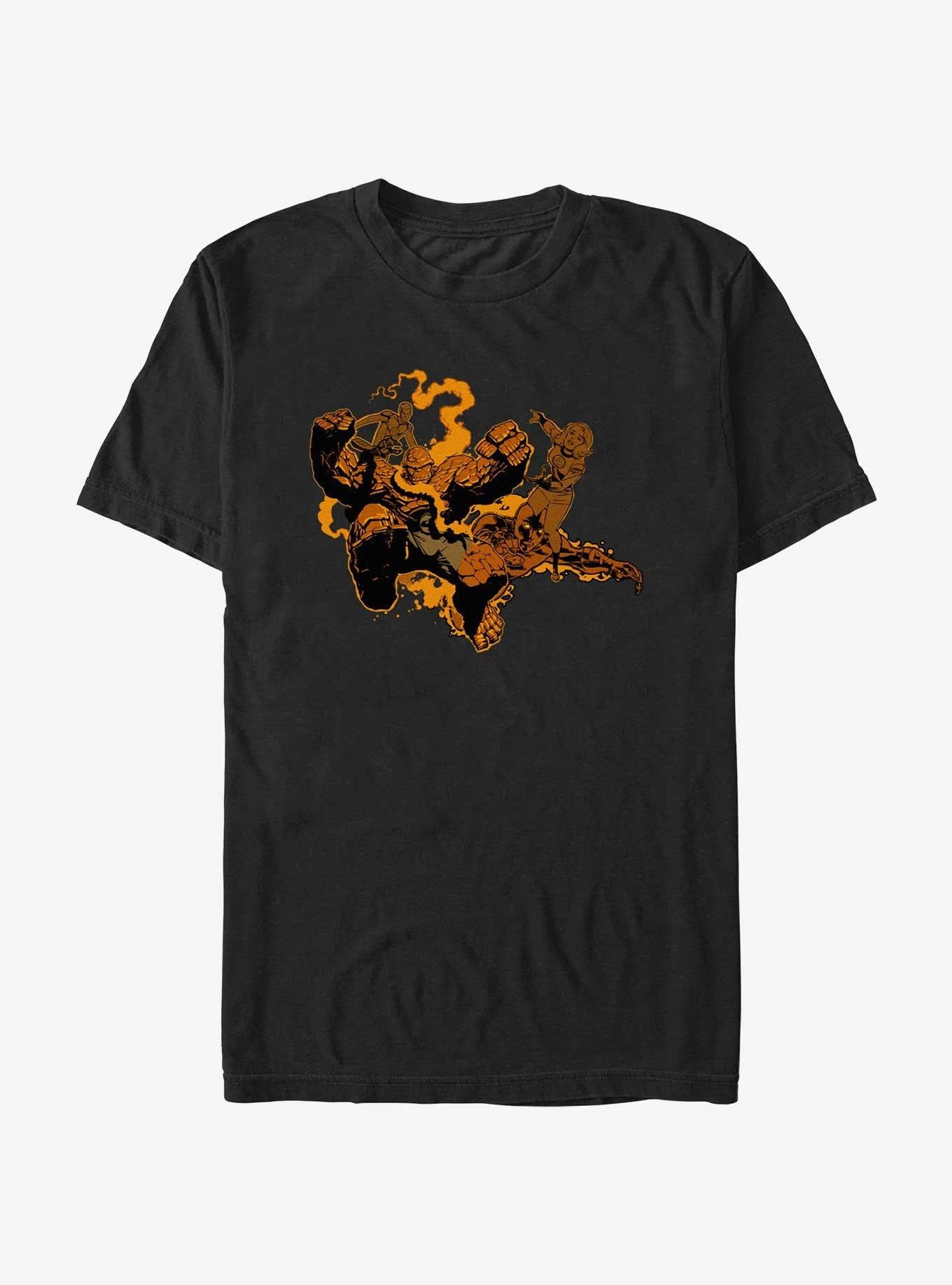 Marvel Fantastic Four Orange Four T-Shirt