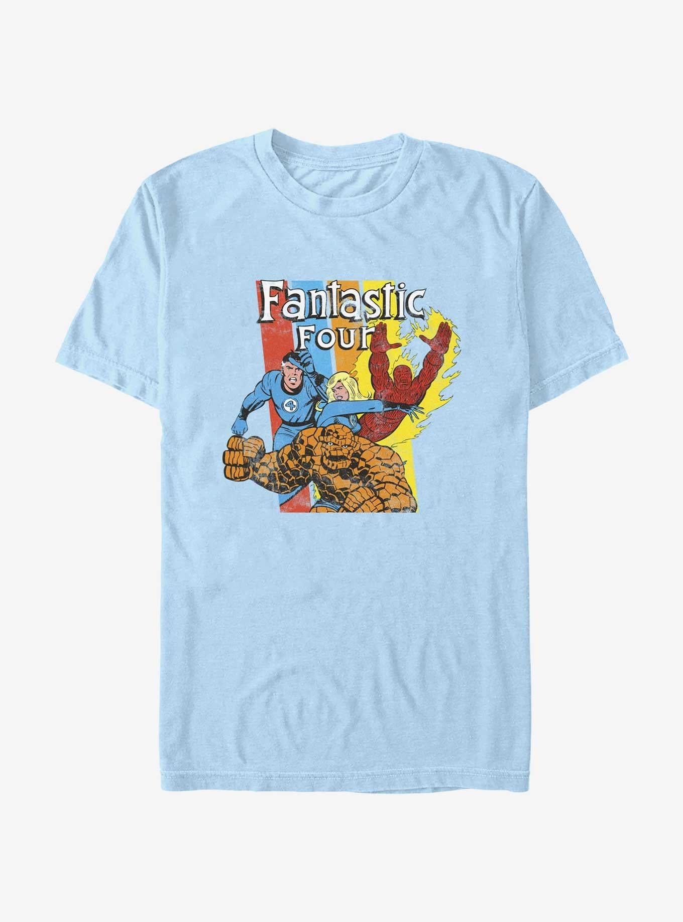 Marvel Fantastic Four Fantastic 4 Stripes T-Shirt