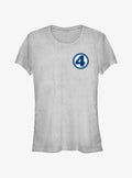 Marvel Fantastic Four Pixelated Four Girls T-Shirt