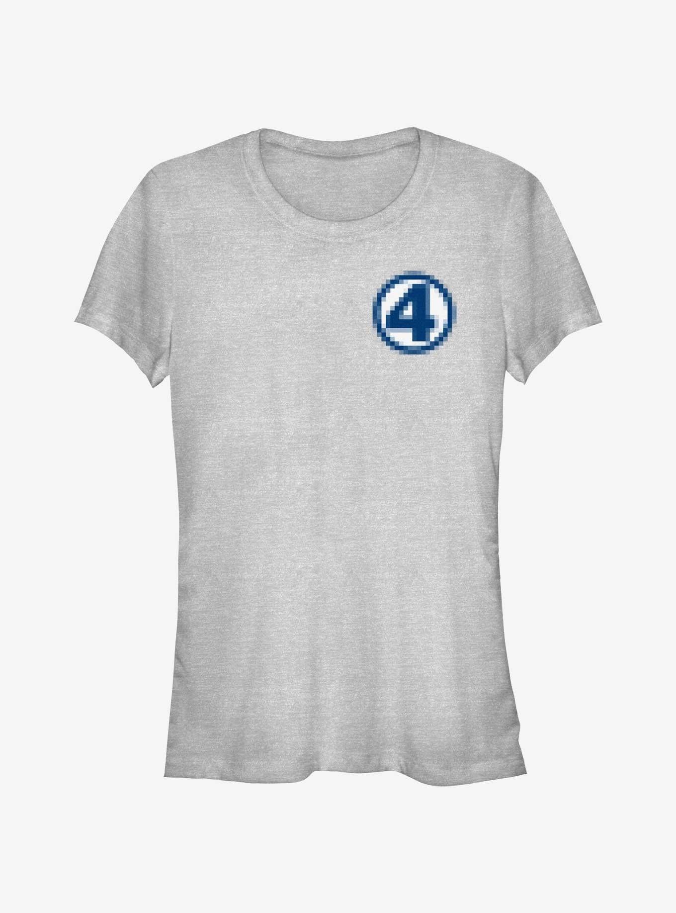 Marvel Fantastic Four Pixelated Four Girls T-Shirt