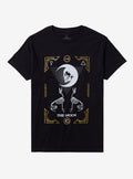 Cloak Tarot Moon Glitter T-Shirt T-Shirt | Vintage Graphic Vibe | Perfect For Daily Wear