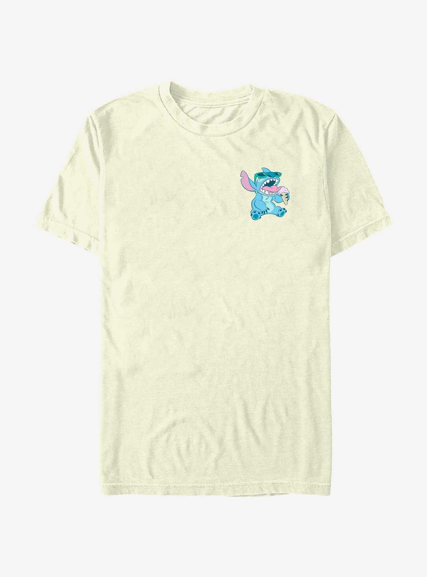 Disney Lilo Stitch Ice Cream Pocket T-Shirt T-Shirt | Top Trending Artwork | Trending Now