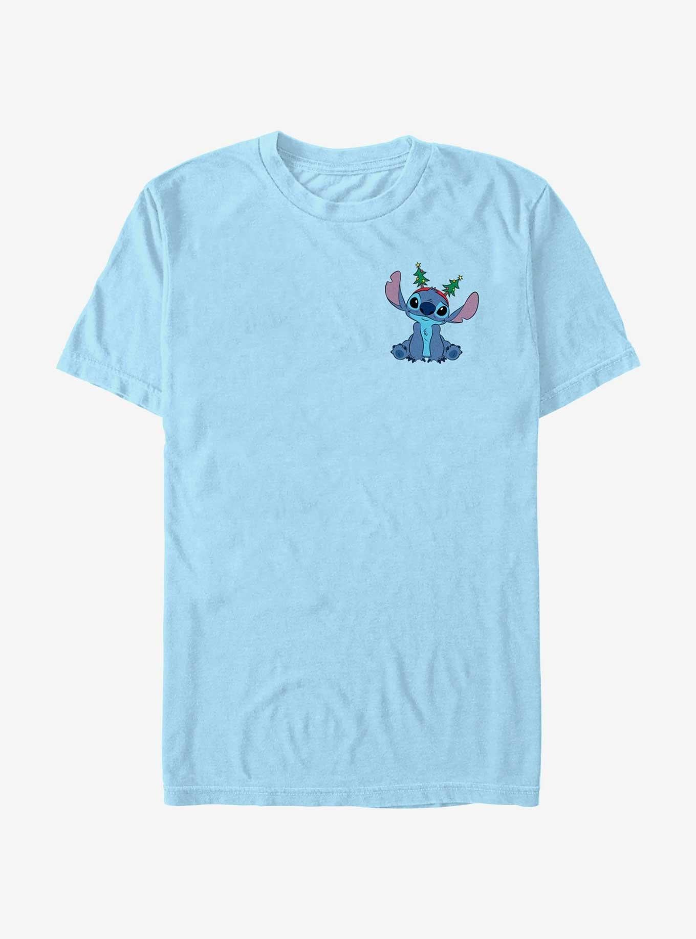 Disney Lilo Stitch With Tree Ears Pocket T-Shirt T-Shirt | Trending Streetwear Style | Must-Have Style