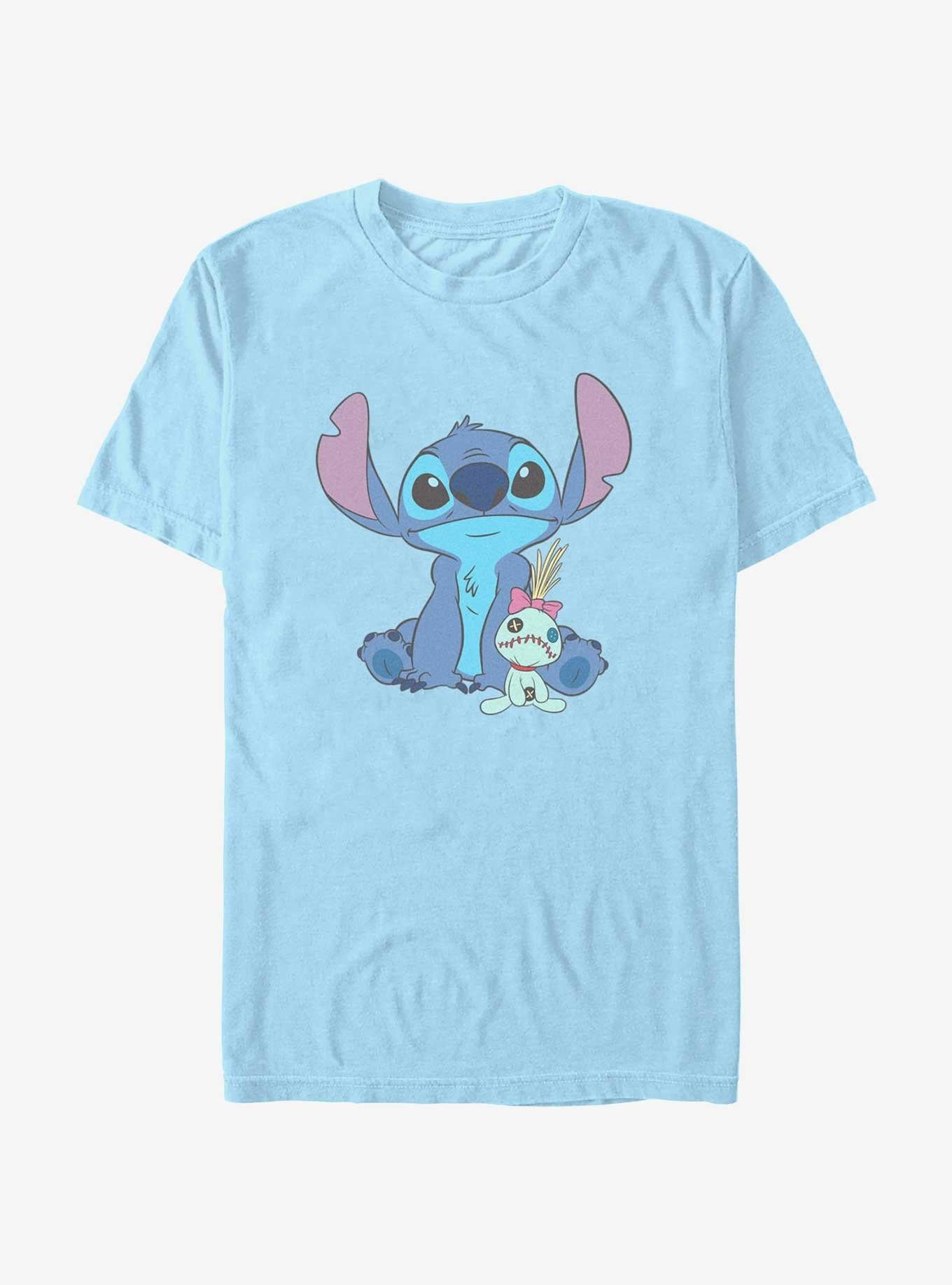 Disney Lilo Stitch And Scrump Sit T-Shirt T-Shirt | Top Trending Artwork | Trending Now