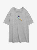 Disney Lilo Stitch Witchy Scrump Girls Oversized T-Shirt T-Shirt | Exclusive Art Design | Top Pick For Fans
